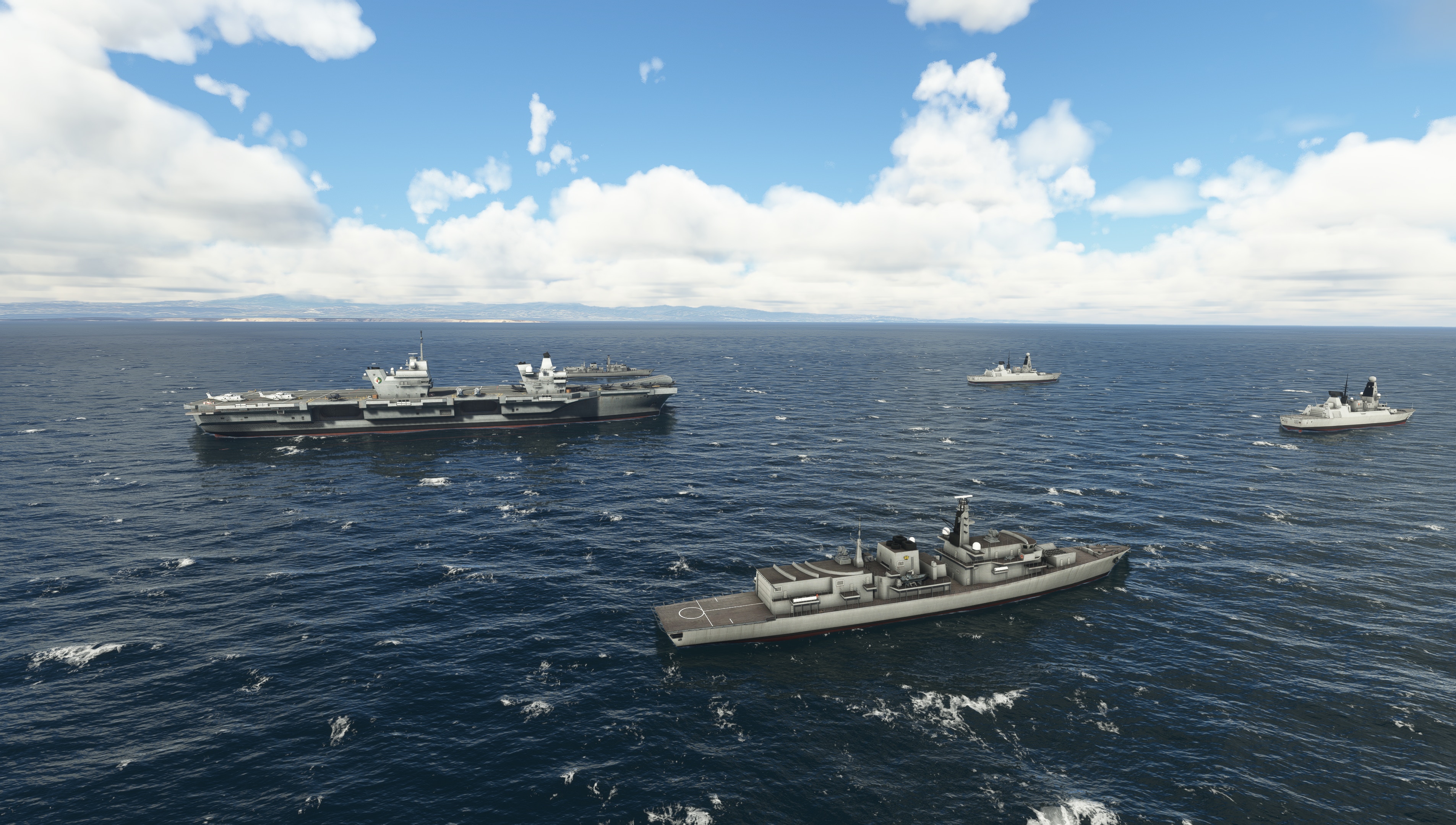 Miltech Simulations Announces UK Carrier Strike Group