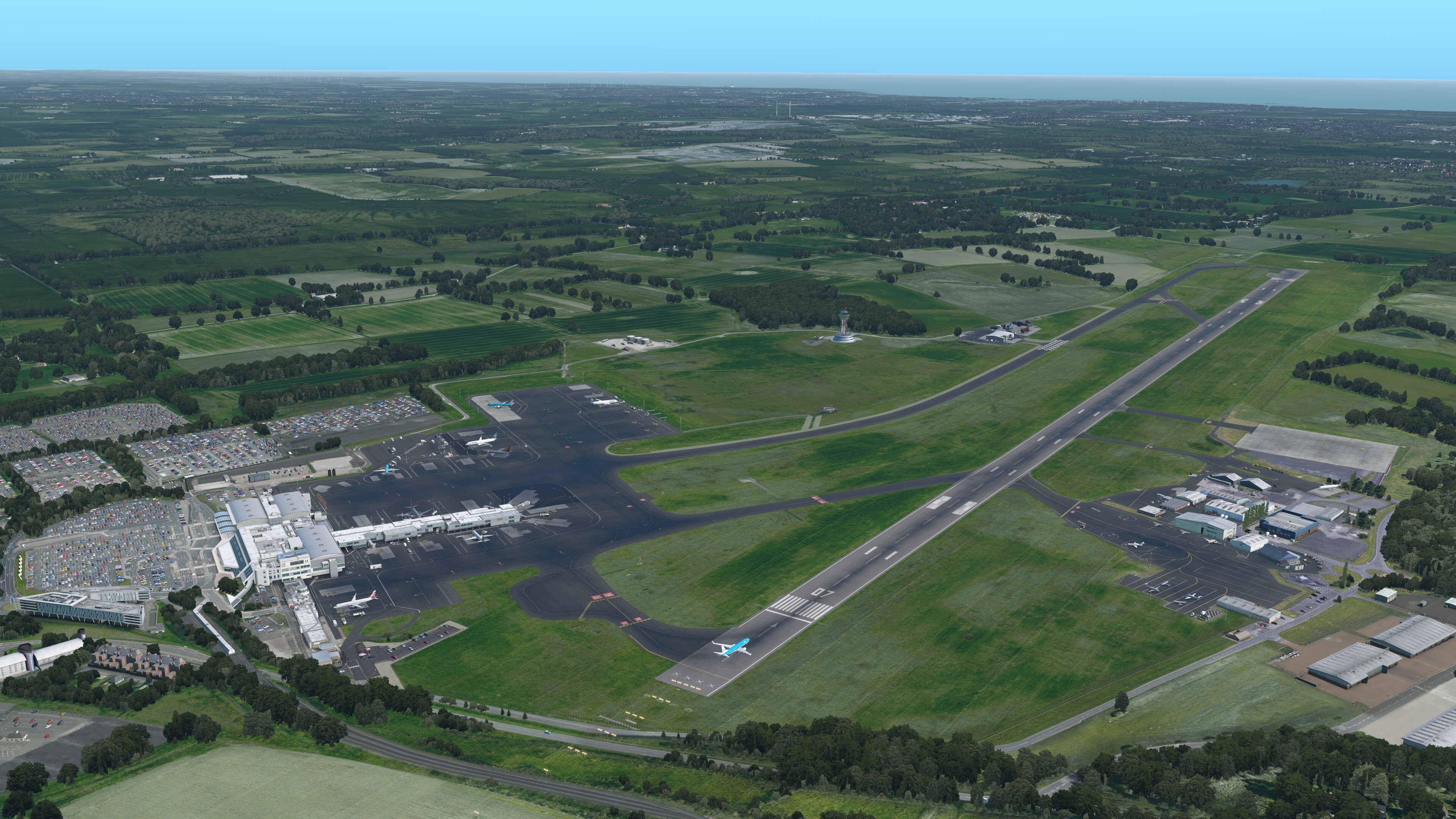 Orbx Releases Newcastle International Airport for XPL