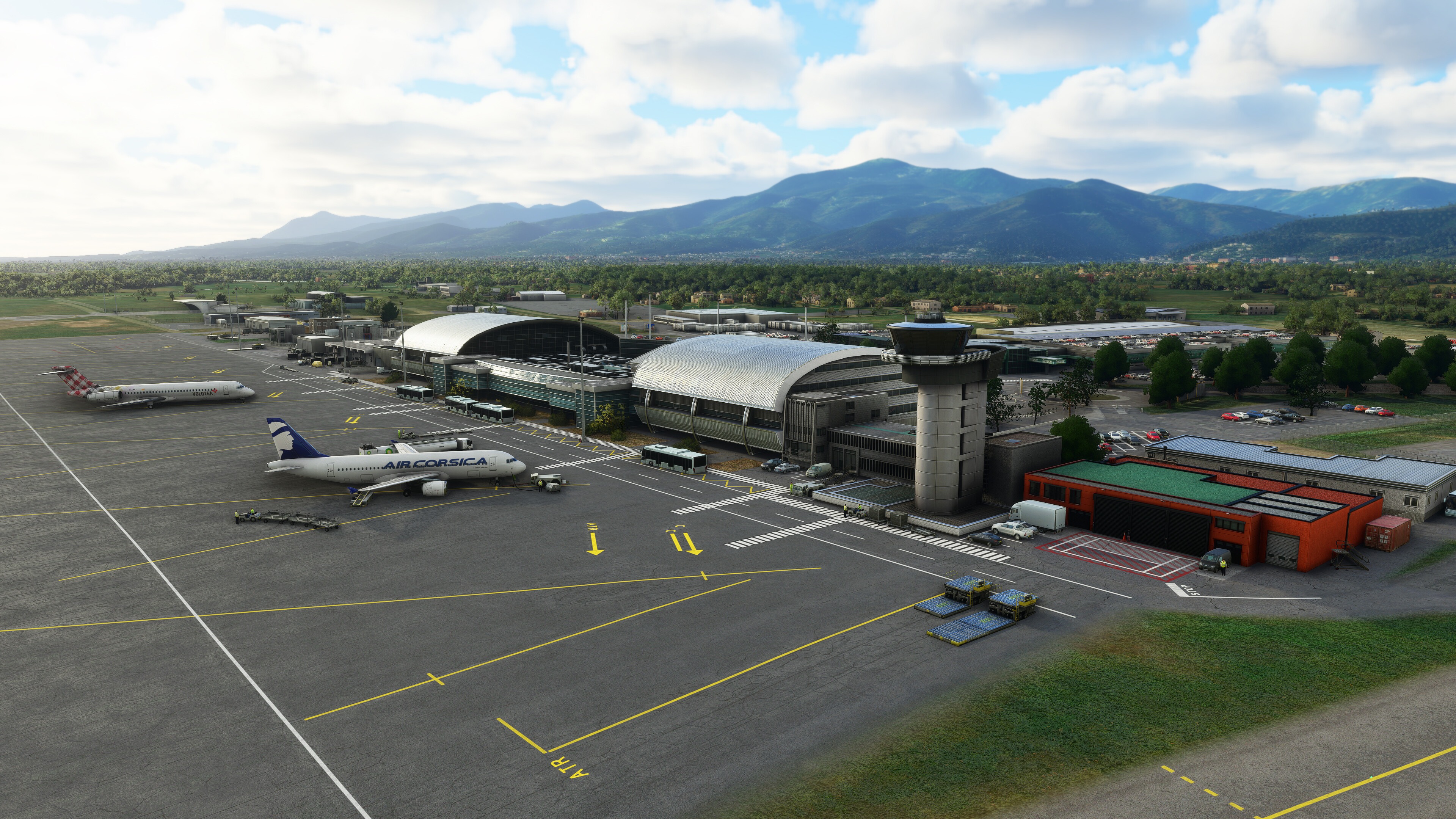 Orbx Releases Bastia Poretta Airport for MSFS