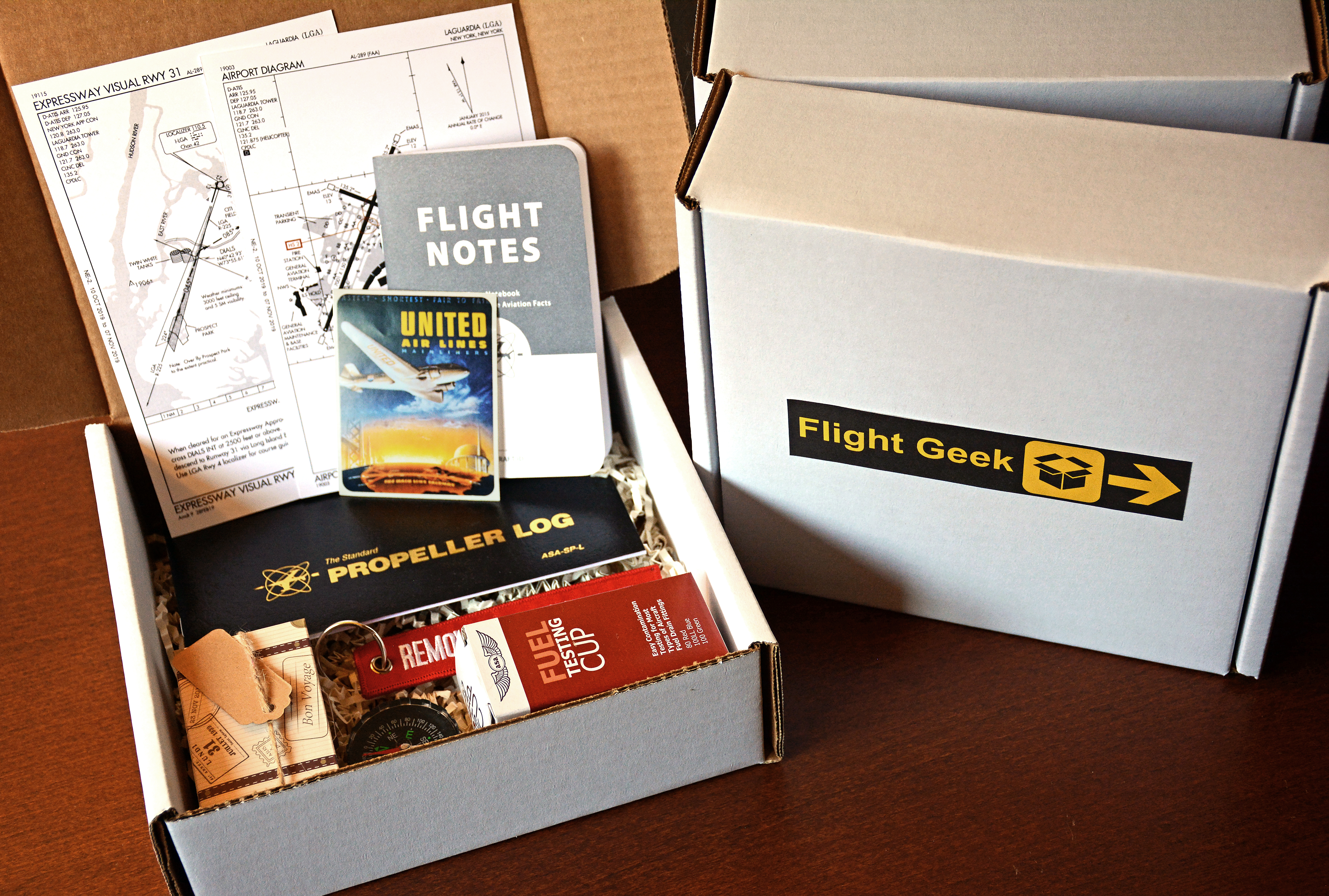 Flight Geek Box: Bi-Monthly Subscription for the Aviation Enthusiast