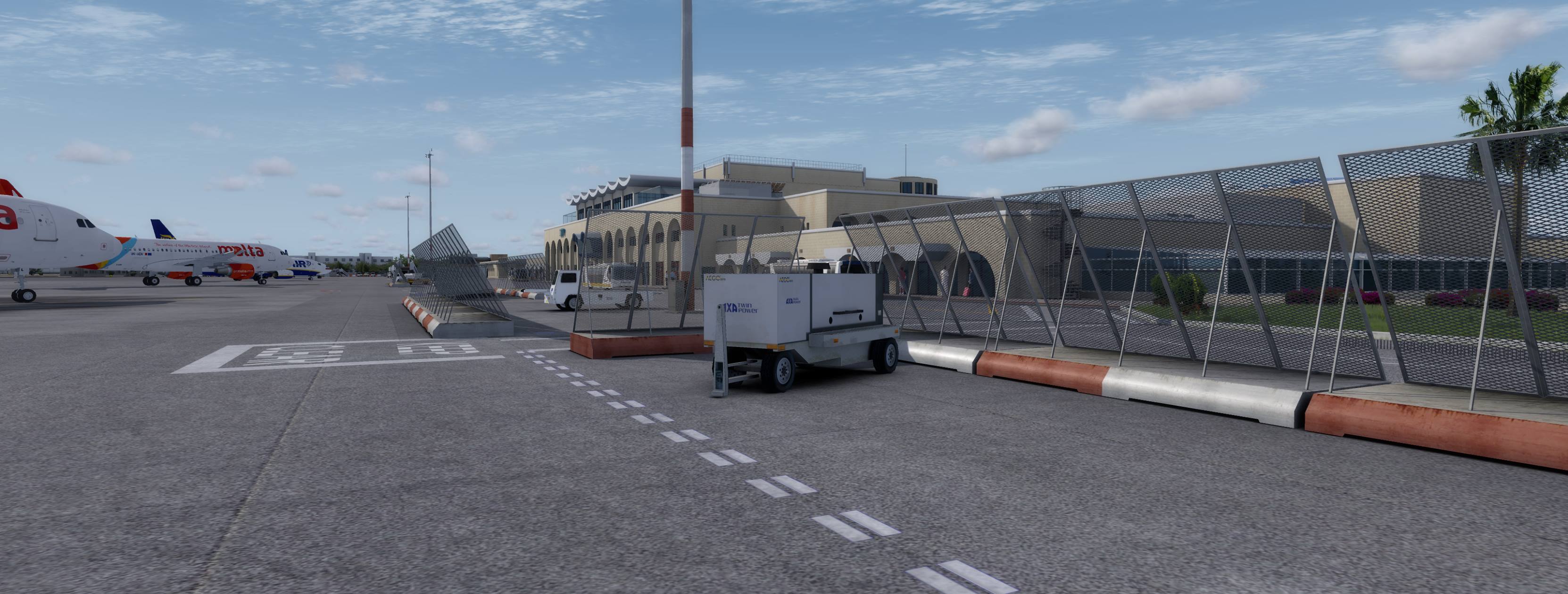 JustSim Announce Malta Airport for Prepar3D