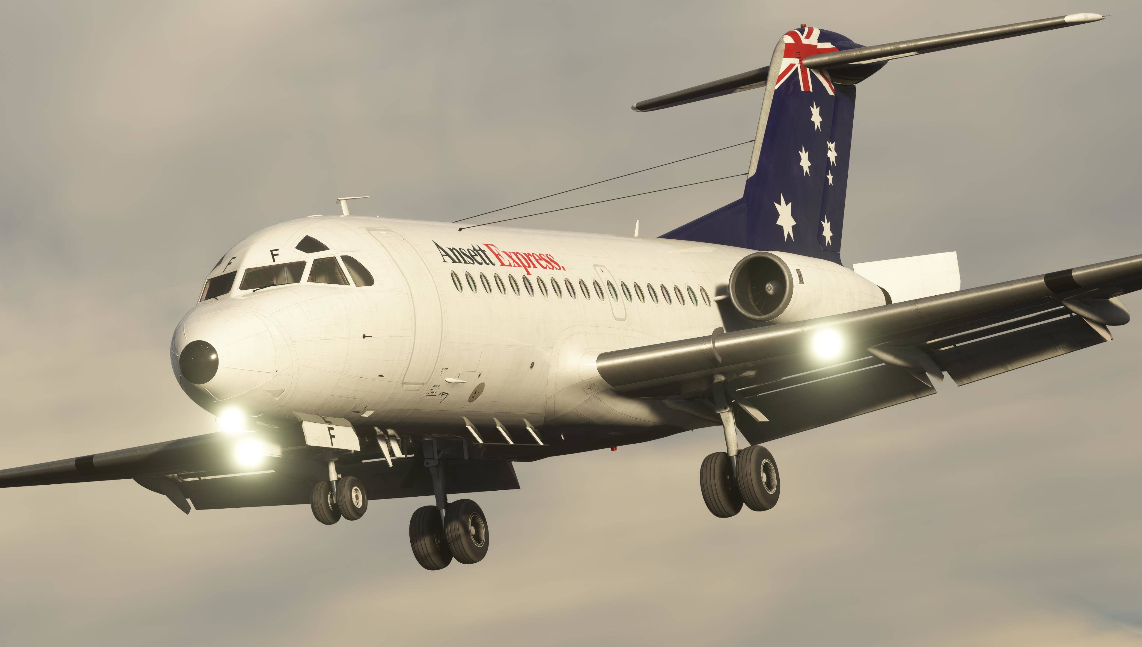 Just Flight Releases Fokker F28 Professional for MSFS